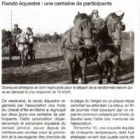 Illustration PHOTO (Ouest France) Alain BEDEL Rando St Meloir des Ondes