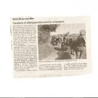 Illustration article Ouest France randonnée de printemps le 01/04/2012